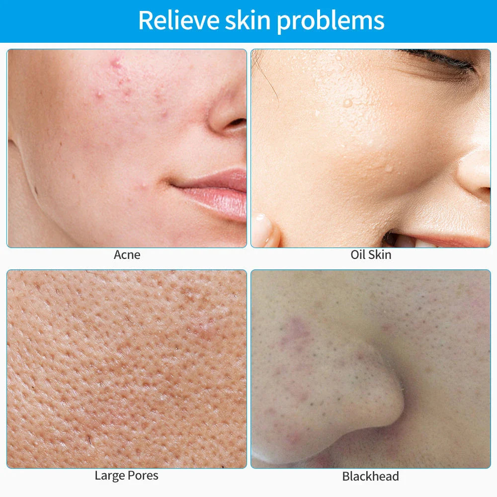 Electric Silicone Face Washer with adjustable vibration and red, blue, green lights for skin therapy