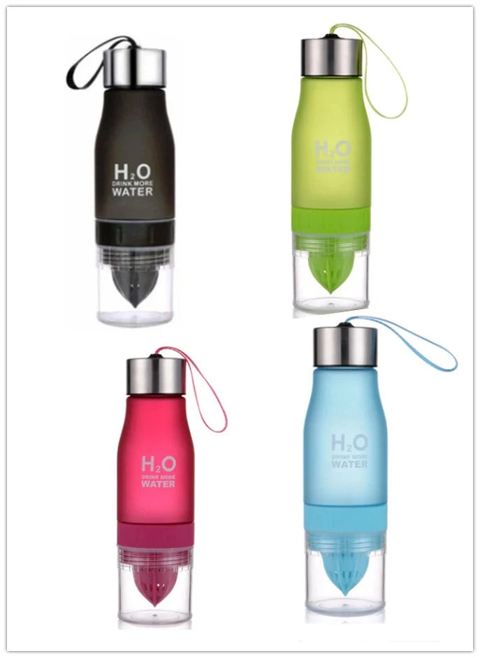 Frosted Plastic Lemon Cup in various colours, BPA-free, 650ml capacity