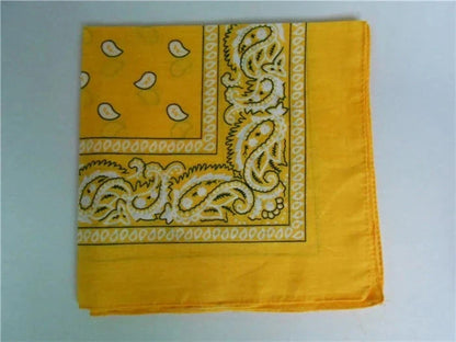 Cashew Flower Paisley Hip Hop Square Scarf in various colours