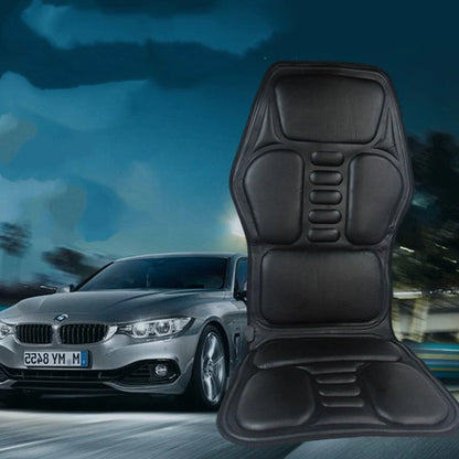 Adjustable car massager for neck and waist with heating function