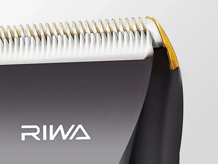 Household Hair Clipper Electric Shaver with titanium-ceramic blades and adjustable length settings