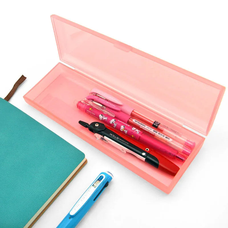 Blue automatic pen with built-in compass showing protective cap and 122mm length