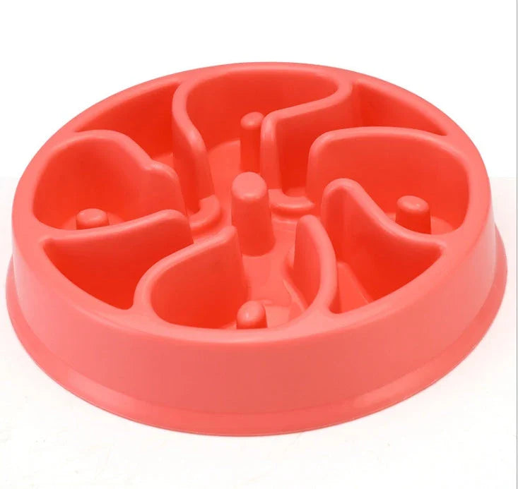 Spill-Proof Pet Bowl in multiple vibrant colors with ergonomic design for comfortable and mess-free pet feeding