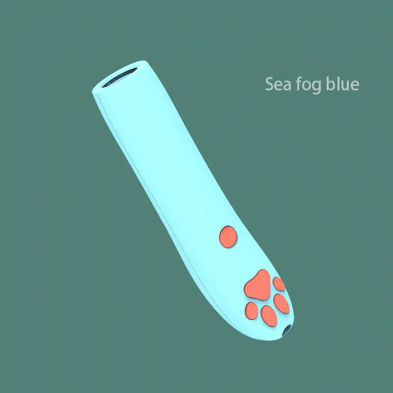 Remote control LED laser cat stick toy in vibrant colours for pet entertainment