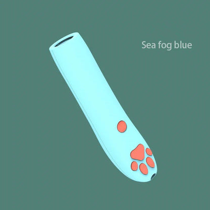 Remote control LED laser cat stick toy in vibrant colours for pet entertainment