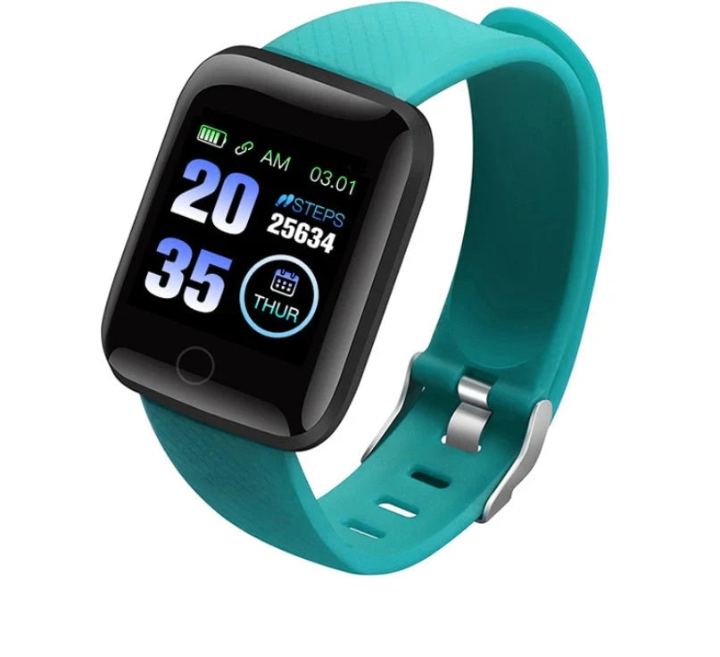 Blood Pressure Monitoring Sports Bracelet with 1.3-inch display in multiple colours