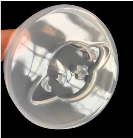 Silicone mould for creating full mirror finish resin planet spheres measuring 6.5cm diameter