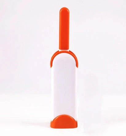 Reusable pet hair remover with self-cleaning base in multiple colours
