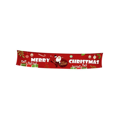 Christmas Letters Banner Decorative Flag with durable Oxford cloth material