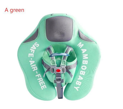 Baby swimming ring with 3D space layer fabric for safe and enjoyable water play