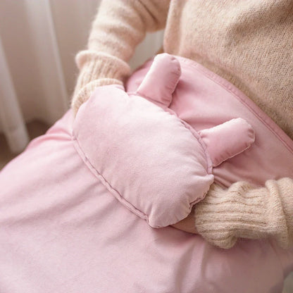 USB Electric Plush Warming Blanket in various colors with crystal super soft lamb material