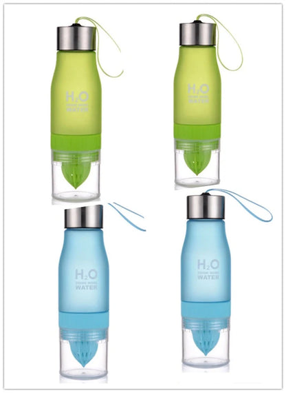 Frosted Plastic Lemon Cup in various colours, BPA-free, 650ml capacity