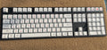 Japanese Russian Korean heat sublimation keycaps on mechanical keyboard with PBT material