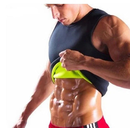 Men's Sports Vest Rubber Corset in various colors and sizes for body shaping and support
