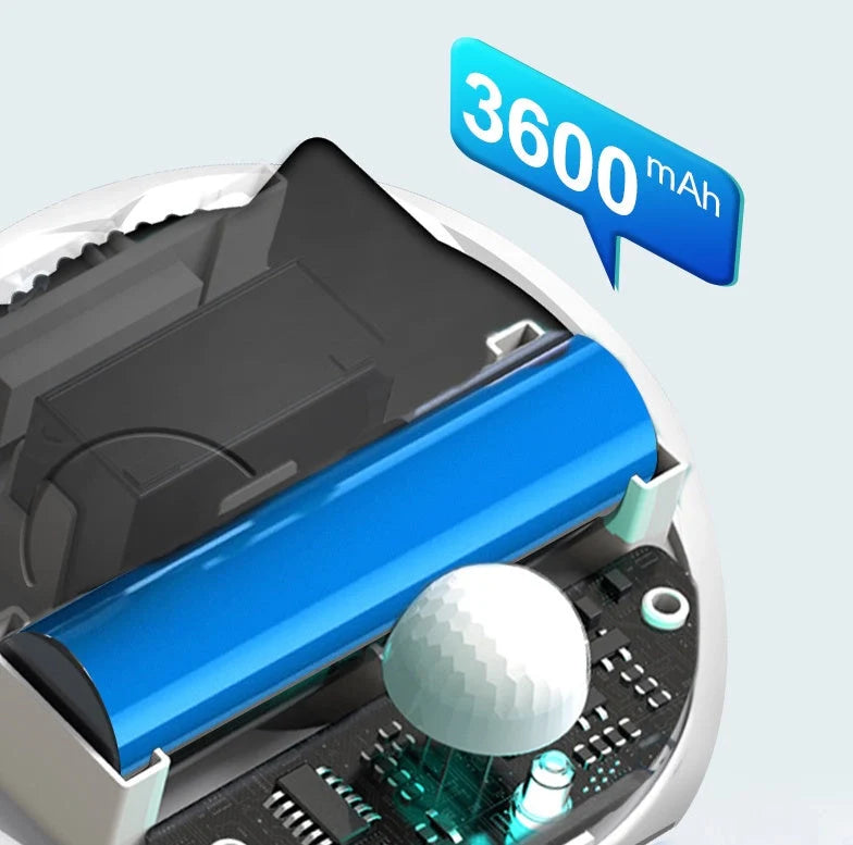 Compact white pet deodorant air purifier for cat litter boxes with ozone sterilization