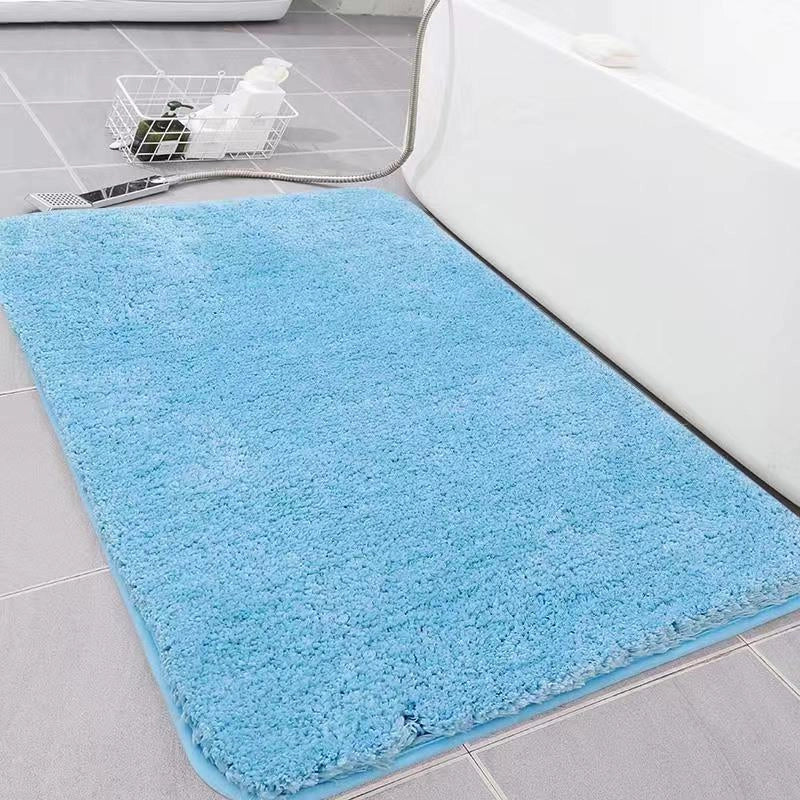 Polyester fibre household floor mat in various colours and sizes