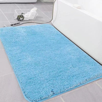Polyester fibre household floor mat in various colours and sizes