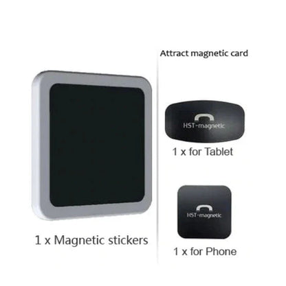 Magnetic Stickers for iPadProAir Tablet and Mobile Wall Fixing Bracket in various colours