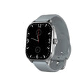H9 smartwatch with Bluetooth calling, 2.01 inch TFT screen, silicone strap, black casing, health monitoring features