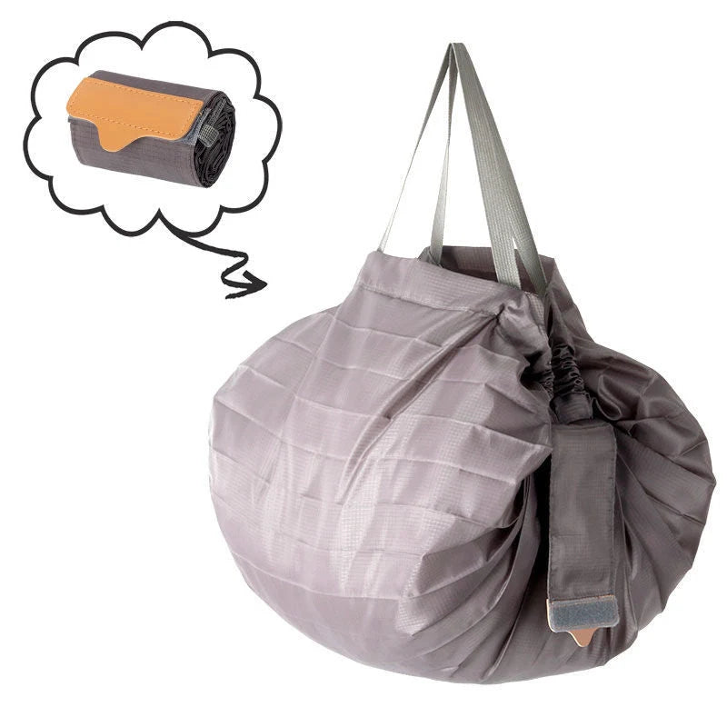 Dorathye Foldable Waterproof Shopping Bags in various colours, showcasing large capacity and eco-friendly design