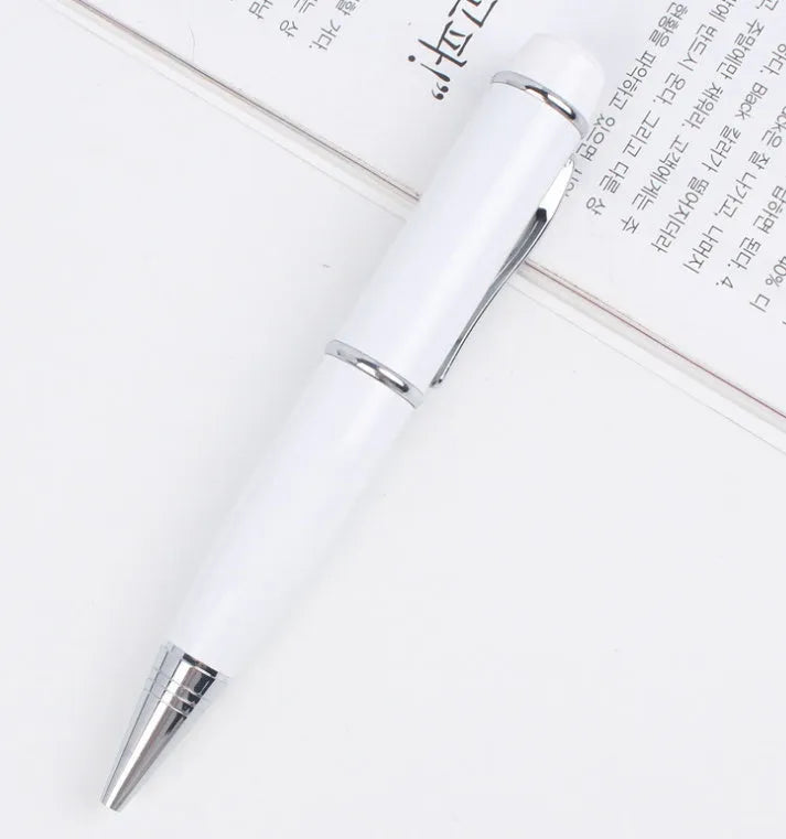 Multi-function U disk pen metal pen laser pointer USB 3.0 flash drive 16GB black