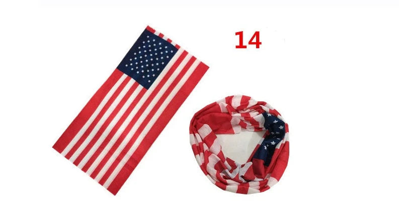 Seamless Outdoor Turban in versatile use as headscarf, scarf, and more