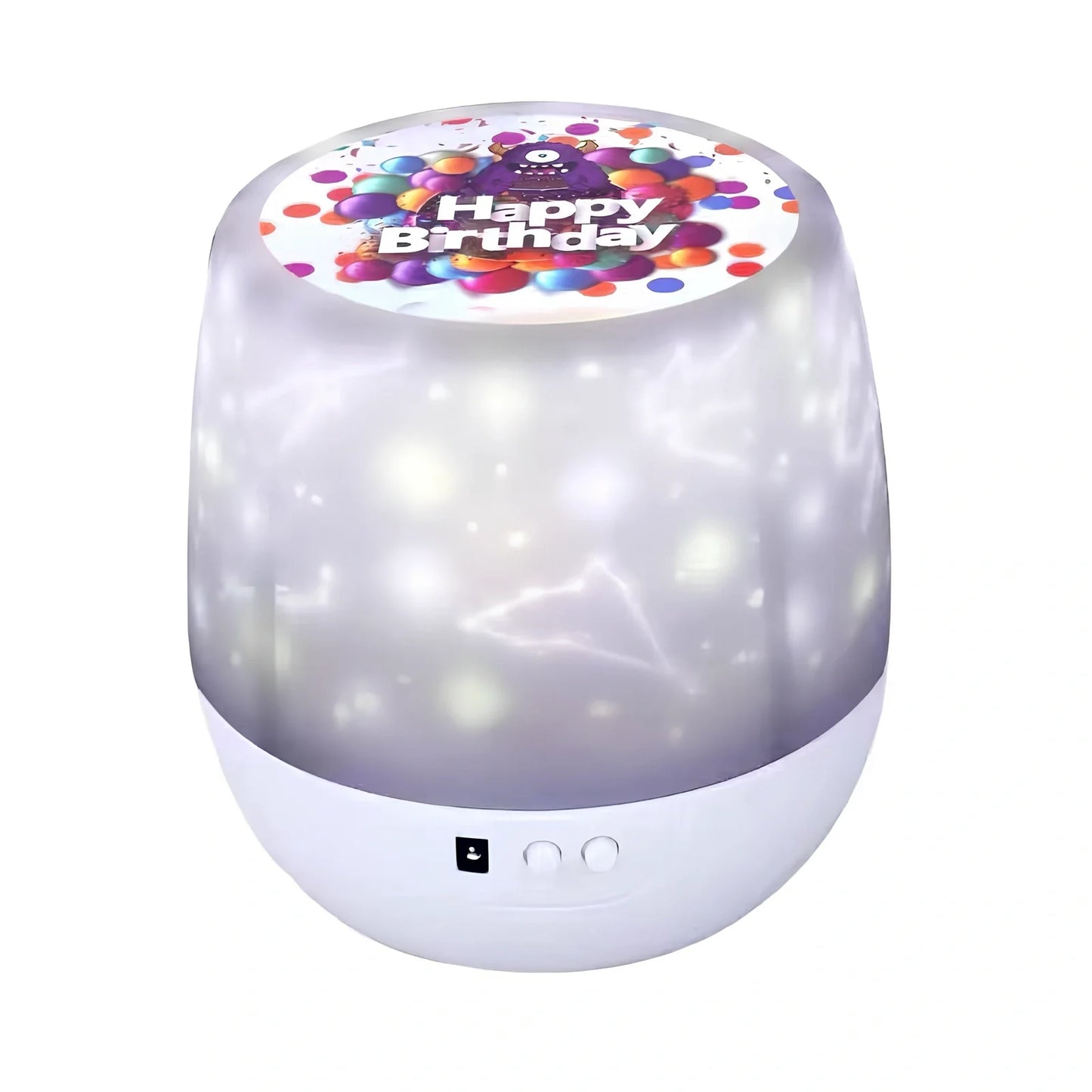 Sky Fall Projector Night Light for kids with 12 constellations, rotating USB 5W lamp in ABS PVC 10cm size