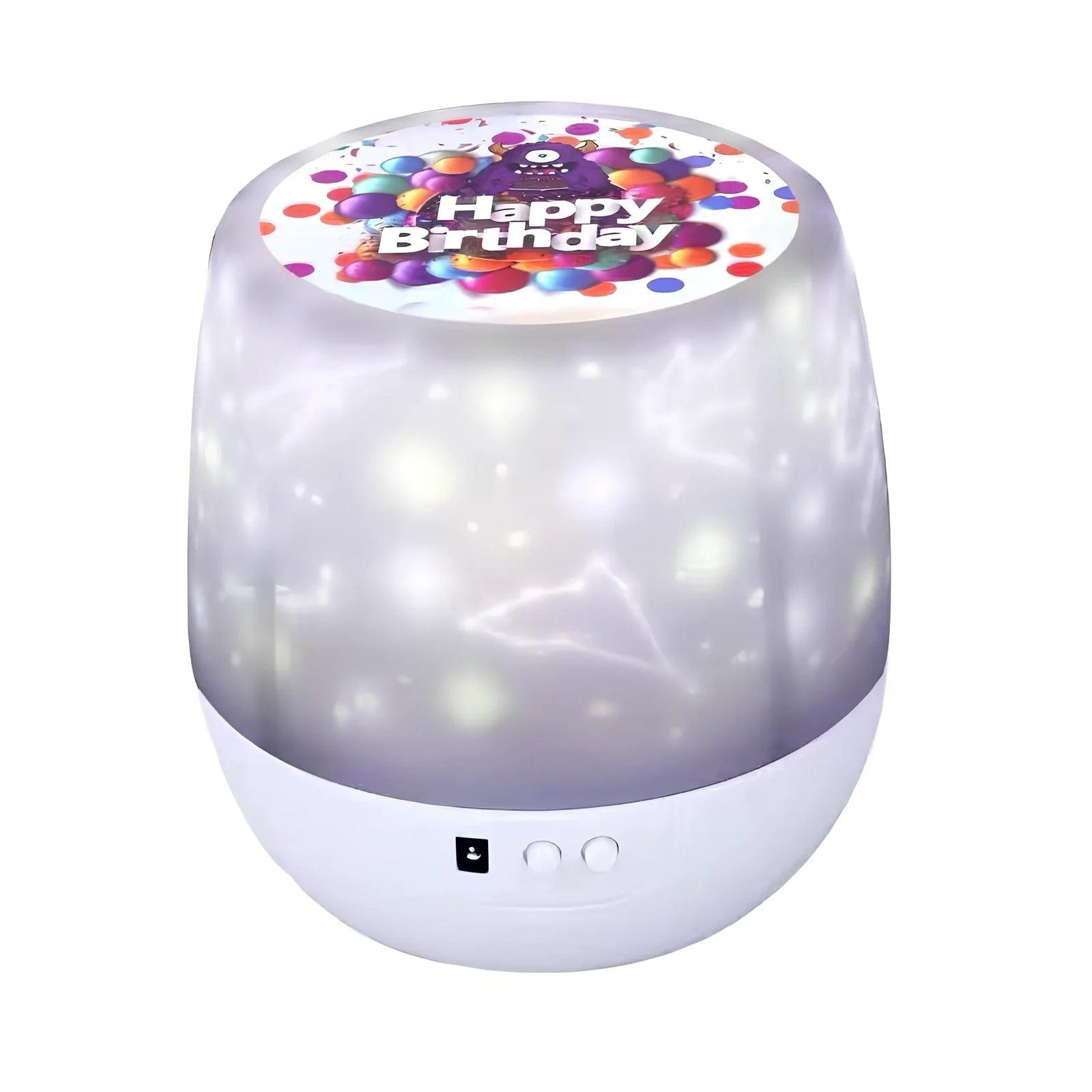 Sky Fall Projector Night Light for kids with 12 constellations, rotating USB 5W lamp in ABS PVC 10cm size