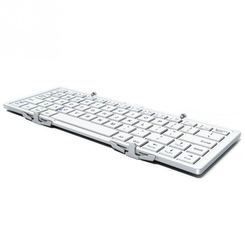 Intelligent Pocket Folding Keyboard Travel Edition in black and white