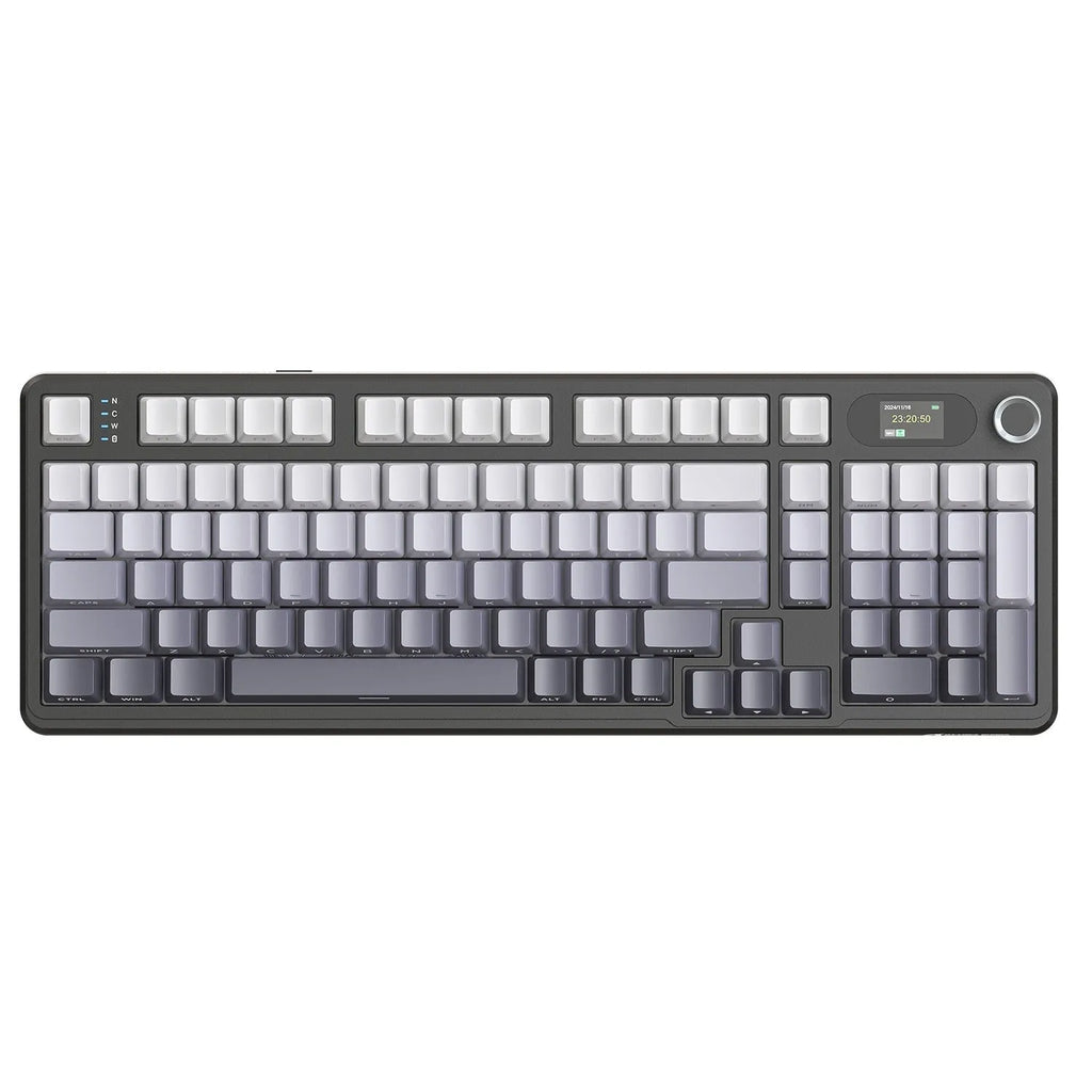 Attack Shark X98PRO three-mode RGB wireless mechanical keyboard with side engraving and knob, star black blueberry axis variant