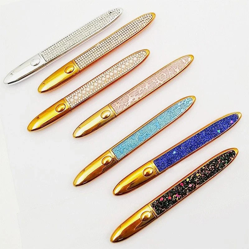 Multicolour self-adhesive false eyelashes with eyeliner for easy application