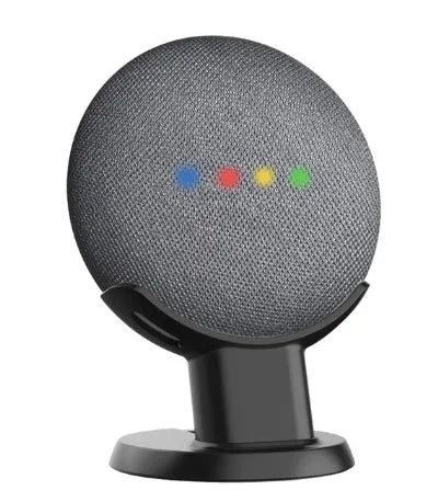 Google Home Mini plastic table stand holder in black or white