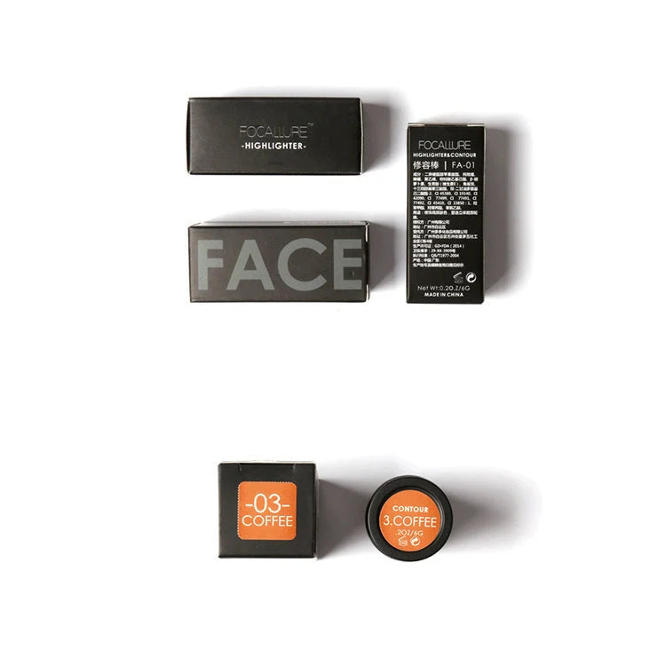 Premium Face Contour Highlighter for a natural, radiant glow in multiple shades