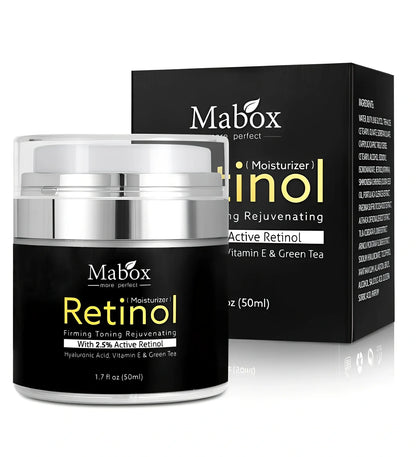 50ml whitening moisturising cream container with SPF30+ protection and hazelnut oil formulation