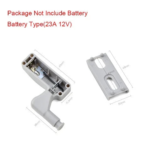 Automatic LED sensor cabinet light with grey PVC cover and cold white illumination