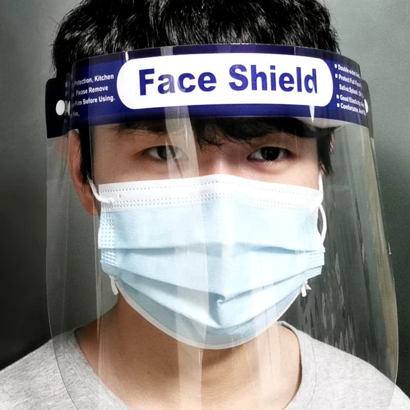 Disposable protective mask with anti-fog and sweat absorption features