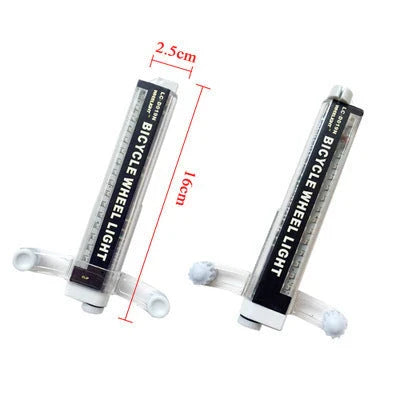 Dazzle Knight Bike Wire Lamp with multiple colour options and patterns for enhanced cycling safety