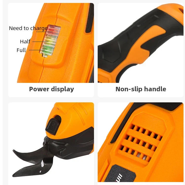 Electric Scissors Cloth Artifact with tungsten steel cutter head for precise cutting