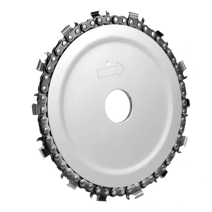5 inch carbide angle grinder chain plate, 5mm thick for high-speed 13000 RPM metal cutting