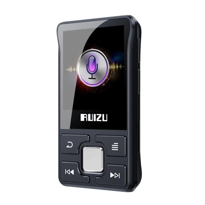 Bluetooth running card MP3 player Black 8GB X55 compact portable music device