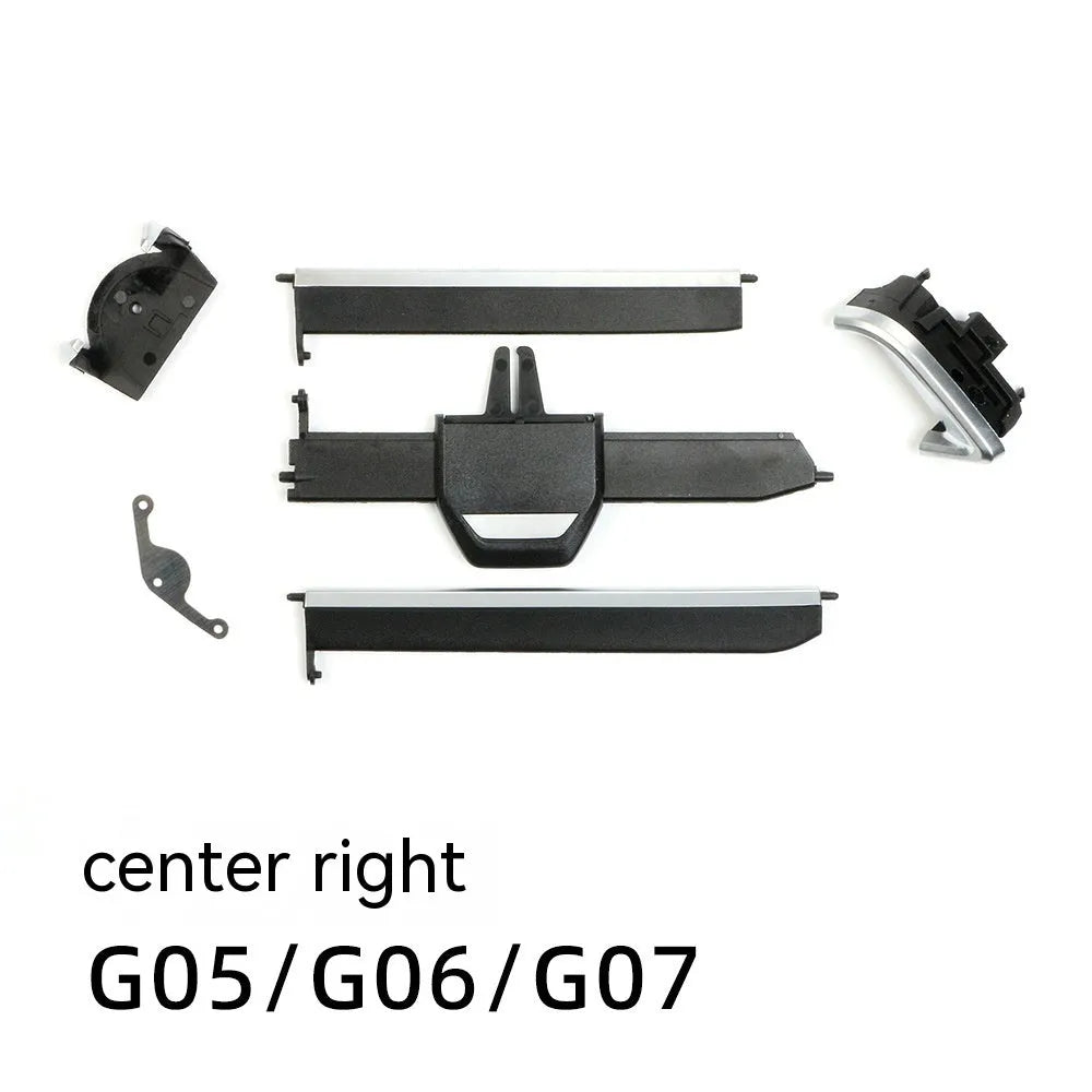 Plastic front centre air vent trim replacement part for BMW G05 G06 G07 models.