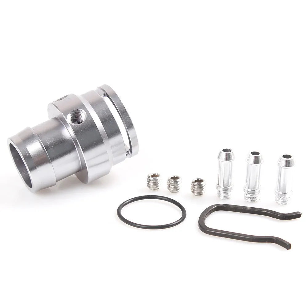 Second generation engine vacuum adapter tee in black or titanium colour