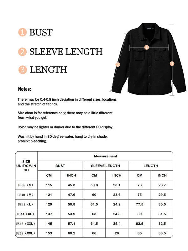 Men's cotton blend brushed shirt solid colour cardigan long sleeve regular fit khaki colour