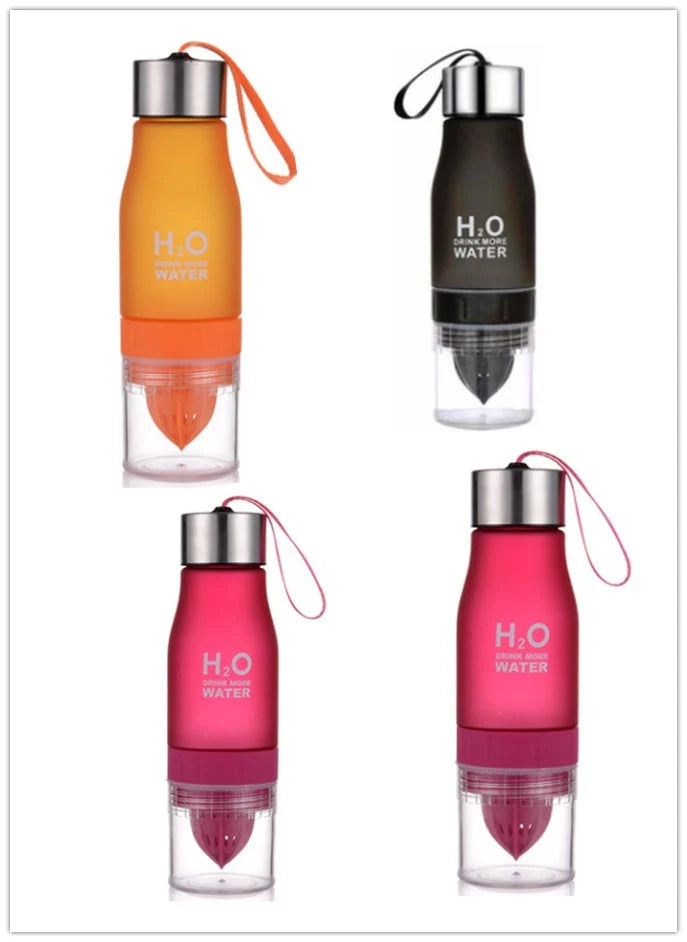 Frosted Plastic Lemon Cup in various colours, BPA-free, 650ml capacity