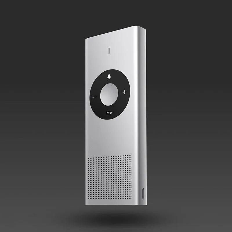 Xiaomi AI Translator portable voice translation device in deep grey supporting 14 languages