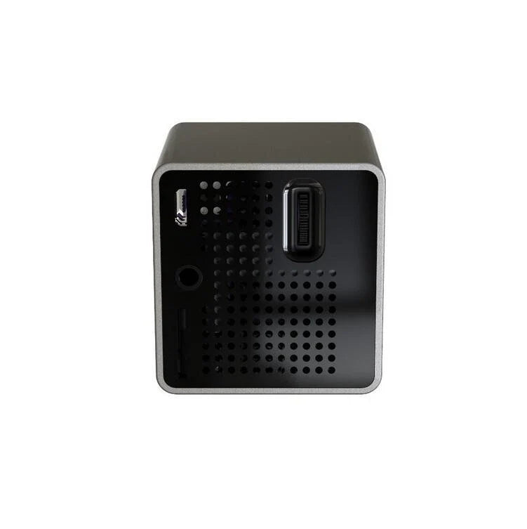 Portable Wireless LED Pico Projector with smart home connectivity for big-screen entertainment anywhere