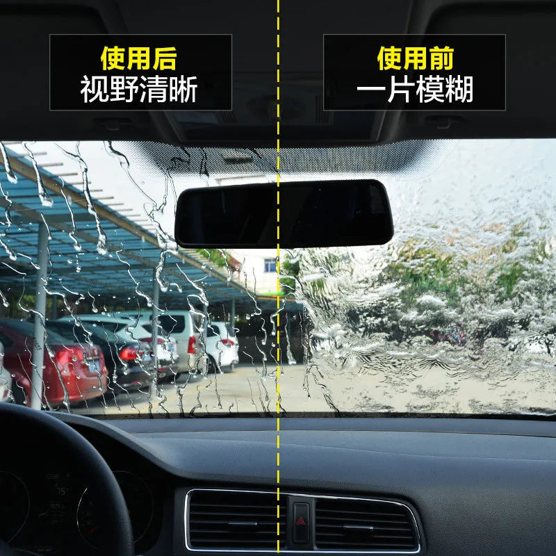 70ml car glass rain repellent spray bottle for windscreen application with transparent hydrophobic coating