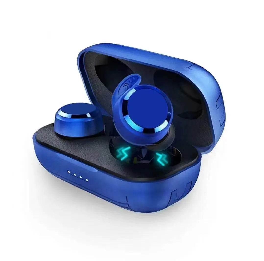 T280 TWS binaural Bluetooth headset in mini e-sports style, available in black, red, blue, pink colours