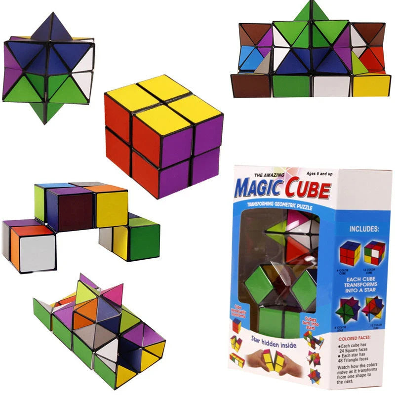 Explosive Decompression Unlimited Cube Variety Cube - Durable ABS Plastic Puzzle