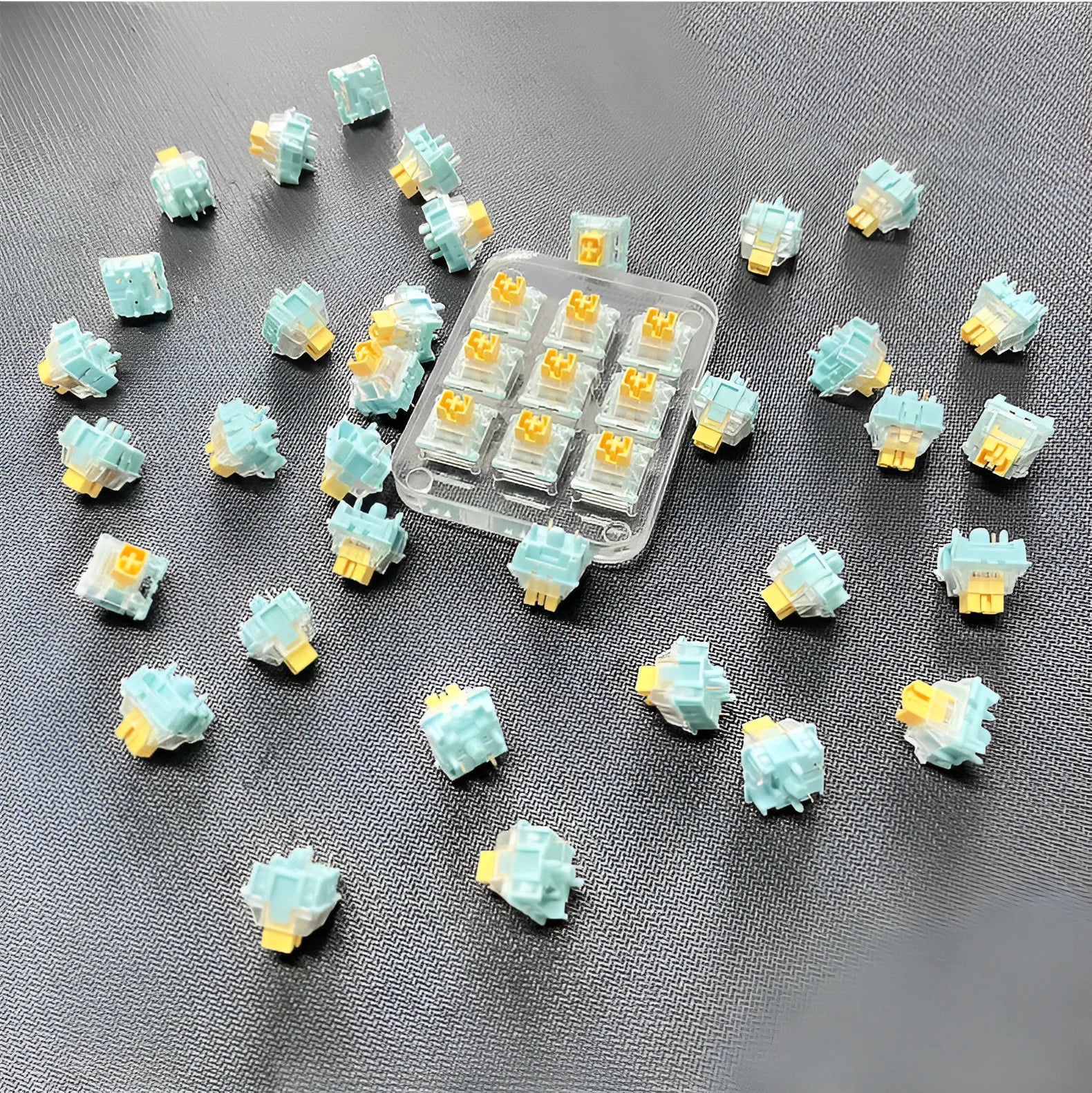 36 sea salt lemon PRO mute mechanical keyboard switch shafts for universal keyboard models